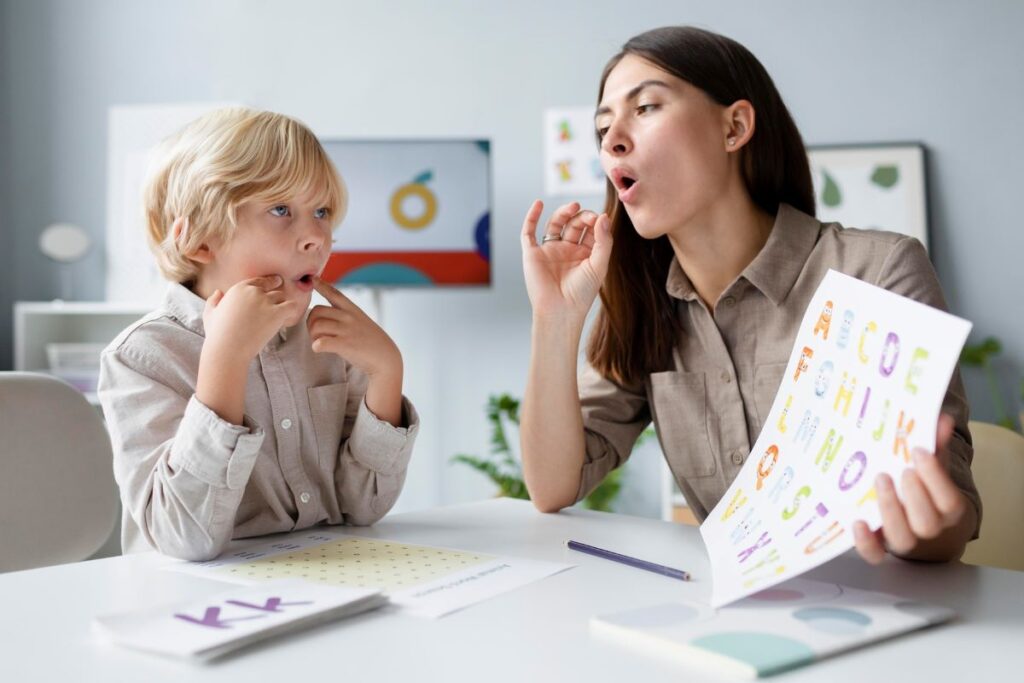 Speech therapy exercises