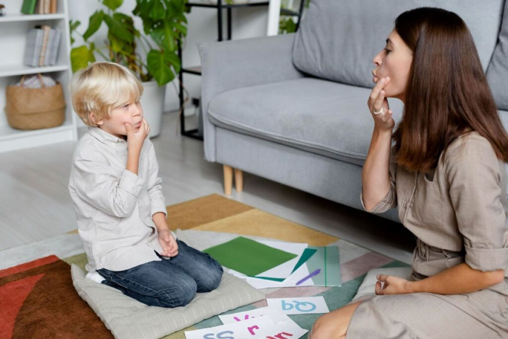 Speech therapy exercises